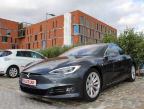 auto elektromobil Tesla Model S P100D Belgie