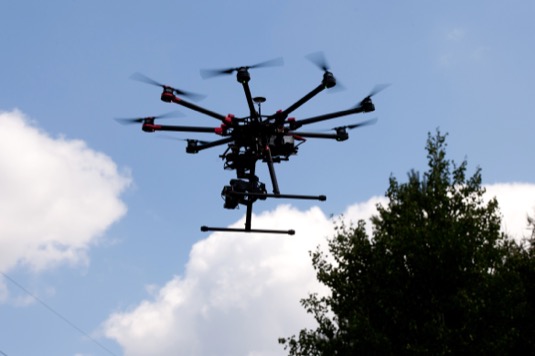E.ON dron DJI kontrola rozvodných sítí
