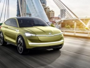 auto Škoda Vision E koncept elektromobilu