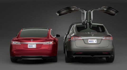elektromobily Tesla Model S a Model X