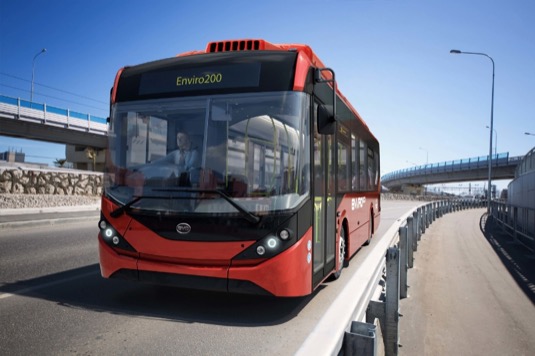 Dvanáctimetrový elektrobus BYD – Alexander Dennis 12m Electric Bus