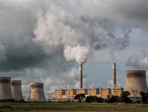 auto uhelná elektrárna komíny znečištění ovzduší