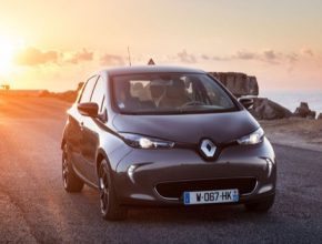 auto elektromobil Renault Zoe úsvit elektromobility