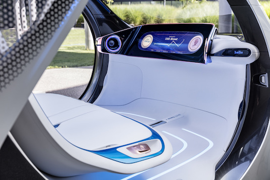 auto elektromobil koncept smart vision EQ fortwo