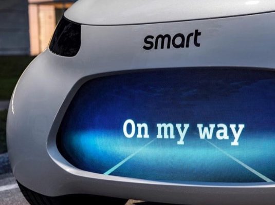 auto elektromobil Smart robotický vůz
