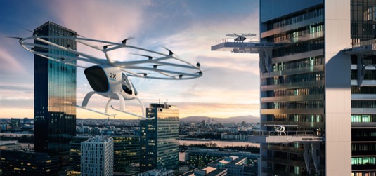 Volocopter - ideální taxík pro megaměsta budoucnosti