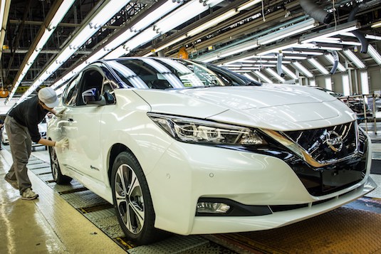 auto elektromobil nová generace Nissan Leaf