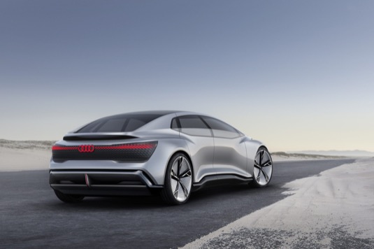 auto elektromobily koncept Autosalon IAA Frankfurt 2017 Audi Aicon