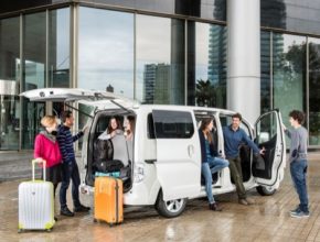 auto elektromobily elektrická dodávka Nissan e-NV200