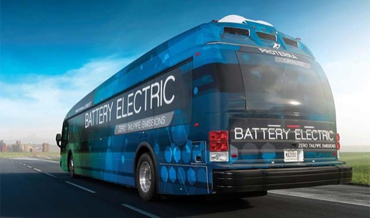 auto elektrobus elektrický autobus Proterra Catalyst E2 Max