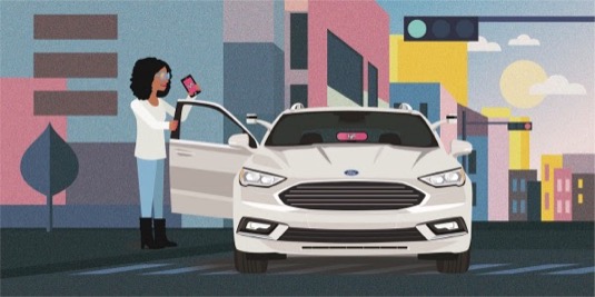 Společnosti Ford a Lyft oznámily dohodu o spolupráci. Výsledkem bude služba, která umožní zákazníkům přivolat si odvoz autonomním vozem přes chytrý telefon.