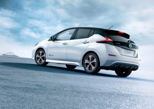 auto elektromobil Nissan Leaf nová generace druhá