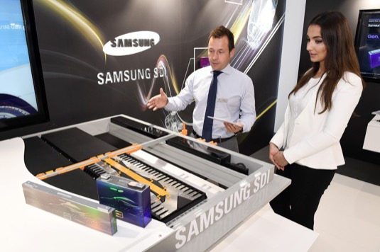 auto Samsung SDI baterie