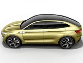 auto elektromobil koncept Škoda Vision E