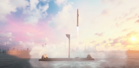 auto SpaceX vesmír vesmírná raketa cestování