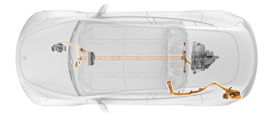 Tesla Model 3 elektromobil manuál pro záchranáře