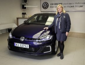 auto Plug-in hybrid Volkswagen Golf GTE Turid Sedahl Knutsen Norsko