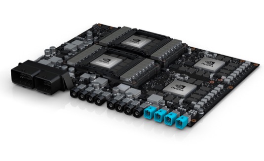auto Nvidia Pegasus autonomní řízení robotická auta