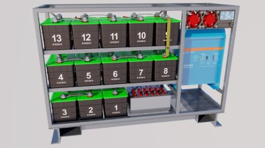 auto baterie HE3DA PowerBox domácí úložiště elektřiny