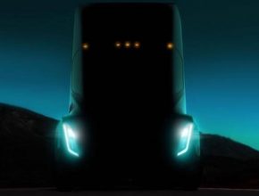 auto Tesla Semi elektromobil elektrický tahač truck