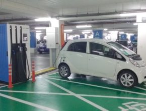 auto Peugeot iOn elektromobil nabíjecí stanice podzemní garáže Bílsko Bělá Greenway