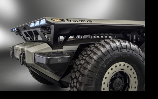 auto GM Surus robotické nákladní auto