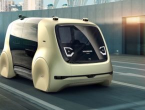 auto Volkswagen Sedric robotický vůz