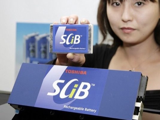 Toshiba SCiB baterie li-ion
