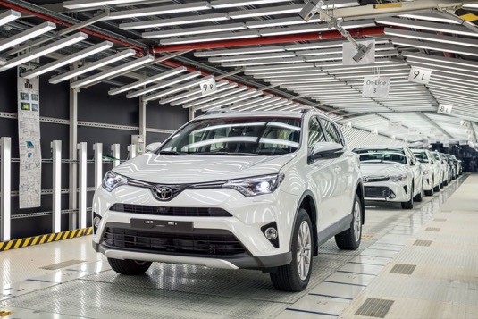 Výroba automobilů Toyota