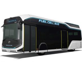 auto Toyota Sora vodíkový autobus elektrobus