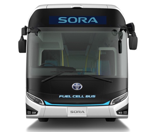 Vodíkový autobus Toyota Sora