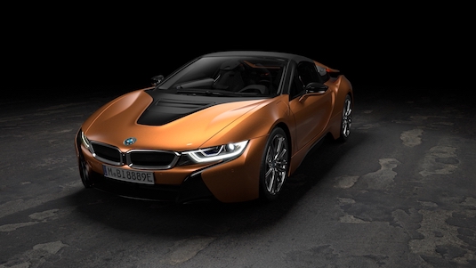 auto plug-in hybrid nový BMW i8 Roadster a Coupe