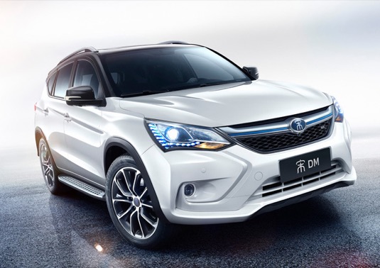 auto BYD Song PHEV