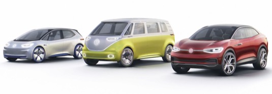 Připravované elektromobily Volkswagen