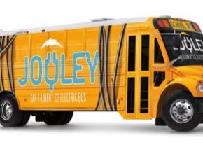 auto elektrobus elektrický školní autobus Saf-T-Liner C2 Jouley
