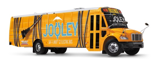 auto elektrobus elektrický školní autobus Saf-T-Liner C2 Jouley