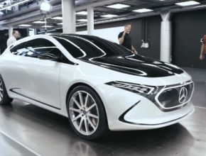 auto elektromobil koncept hatchback Mercedes-Benz EQA