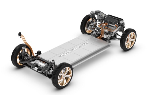 auto MEB nová elektromobilní platforma Volkswagen