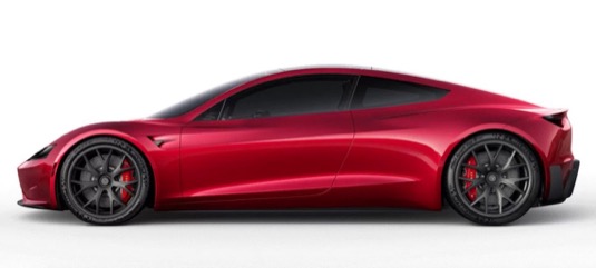 auto elektromobil Tesla Roadster nová generace