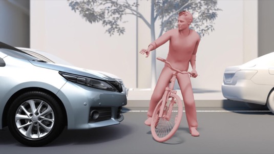 Modernizovaný předkolizní bezpečnostní systém (PCS) zajišťuje účinnější snížení rychlosti a spolehlivější rozpoznávání chodců i cyklistů