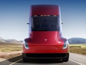 Elektrický tahač Tesla Semi je z velké části vyroben z komponent očekávaného elektromobilu Tesla Model 3