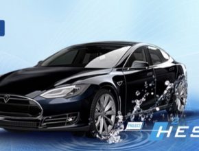 auto elektromobily na vodík Tesla Model S