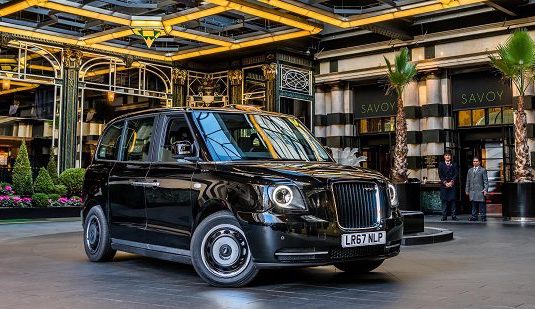 auto LEVC plug-in hybrid London taxi