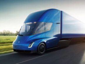 auto elektromobily elektrický tahač nákladní vůz Tesla Semi