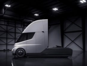 auto elektromobily elektrický tahač truk nákladní auto elektrotahač