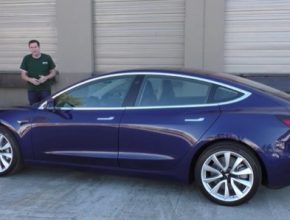 auto elektromobil Tesla Model 3 elektrické