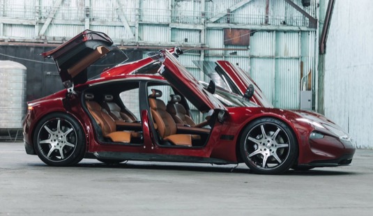 auto elektromobil Fisker EMotion CES 2018