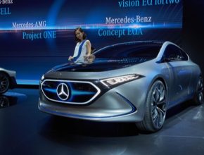 auto elektromobil koncept Daimler Mercedes-Benz EQA