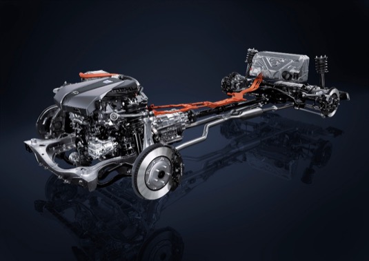 Nový hybridní pohonný systém u sportovního kupé Lexus LC 500h