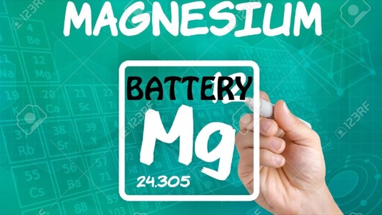 auto baterie magnesium mg hořčík